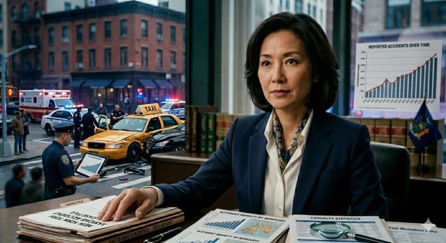 Paperwork titled child support payments on a wooden desk with cash and a calculator.